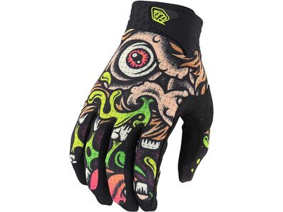 Troy Lee Designs Air Gloves - Graphic Editions Bigfoot - Black/Green