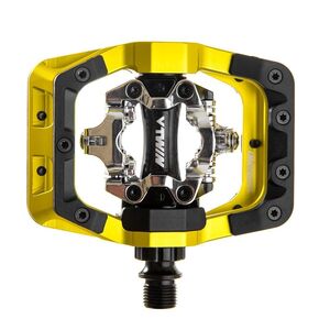 DMR Bikes V-Twin Pedal 81mm x 97mm Yellow  click to zoom image