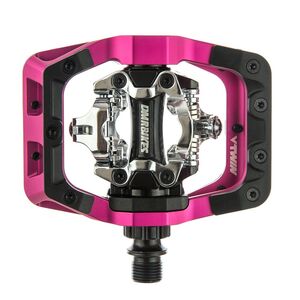 DMR Bikes V-Twin Pedal 81mm x 97mm Magenta  click to zoom image