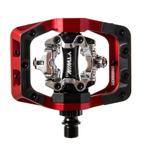 DMR Bikes V-Twin Pedal 81mm x 97mm Red  click to zoom image