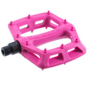 DMR Bikes V6 Plastic Pedal Cro-Mo Axle 97mm x 102mm Pink  click to zoom image