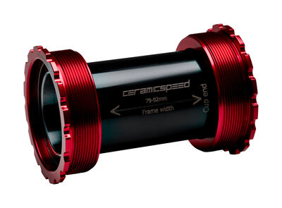 CeramicSpeed T4730 Coated Bottom Bracket  Red  click to zoom image