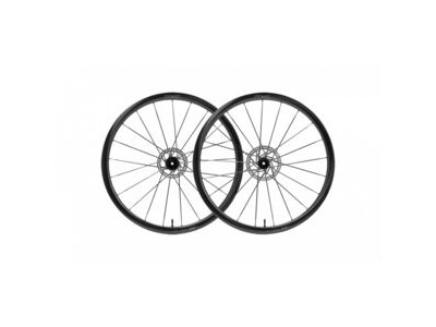 Fast Forward Wheels RAW33 Carbon Clincher Disc Brake Wheelset Pair Disc Brake (Centrelock) 33mm Gloss Campagnolo