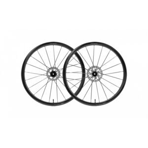 Fast Forward Wheels RAW33 Carbon Clincher Disc Brake Wheelset Pair Disc Brake (Centrelock) 33mm Gloss Campagnolo 