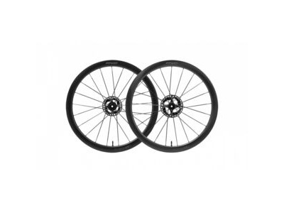 Fast Forward Wheels RAW44 Carbon Clincher Disc Brake Wheelset Pair Disc Brake (Centrelock) 44mm Matte Campagnolo