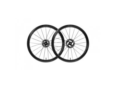 Fast Forward Wheels RAW44 Carbon Clincher Disc Brake Wheelset Pair Disc Brake (Centrelock) 44mm Gloss Shimano