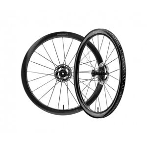 Fast Forward Wheels RAW44 Carbon Clincher Disc Brake Wheelset Pair Disc Brake (Centrelock) 44mm Gloss Shimano click to zoom image