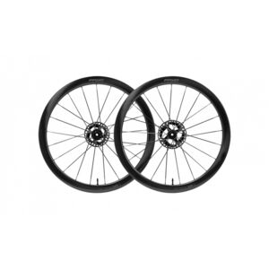 Fast Forward Wheels RAW44 Carbon Clincher Disc Brake Wheelset Pair Disc Brake (Centrelock) 44mm Gloss Shimano 