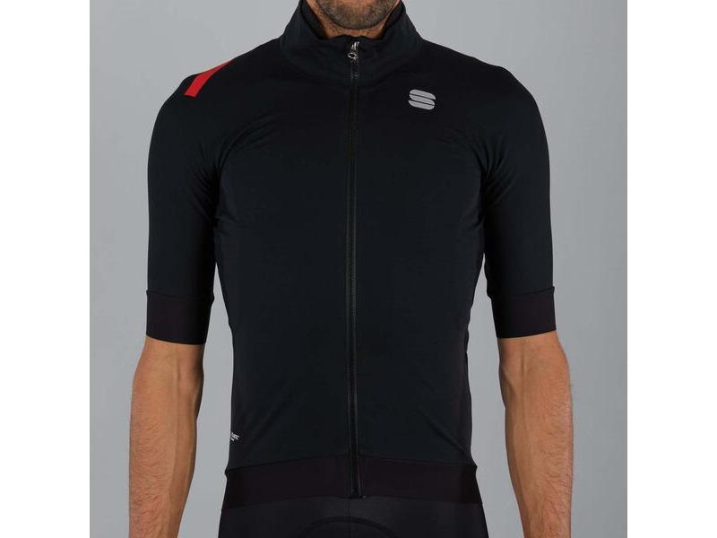 Sportful Fiandre Pro Short Sleeve Jacket Black click to zoom image