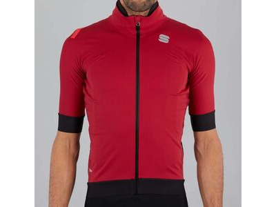 Sportful Fiandre Pro Short Sleeve Jacket Red Rumba