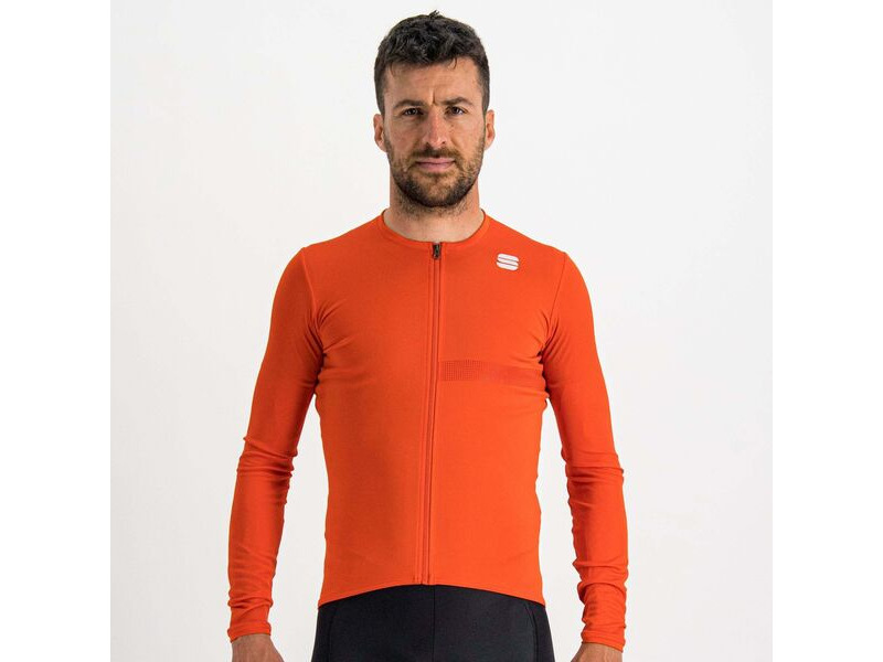 Sportful Matchy Long Sleeve Jersey Chili Red click to zoom image