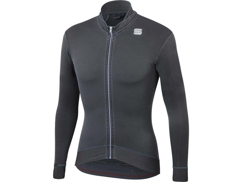 Sportful Monocrom Thermal Jersey Anthracite click to zoom image