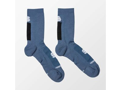 Sportful Merino Wool 18 Socks Blue Sea Black