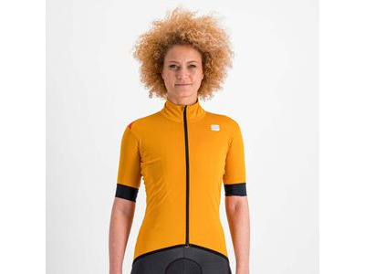 Sportful Fiandre Light NoRain Women's Short Sleeve Jacket Dark Gold