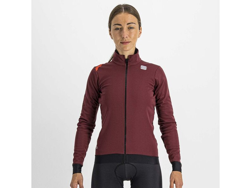 Sportful Fiandre Medium Women's Jacket Red Wine click to zoom image