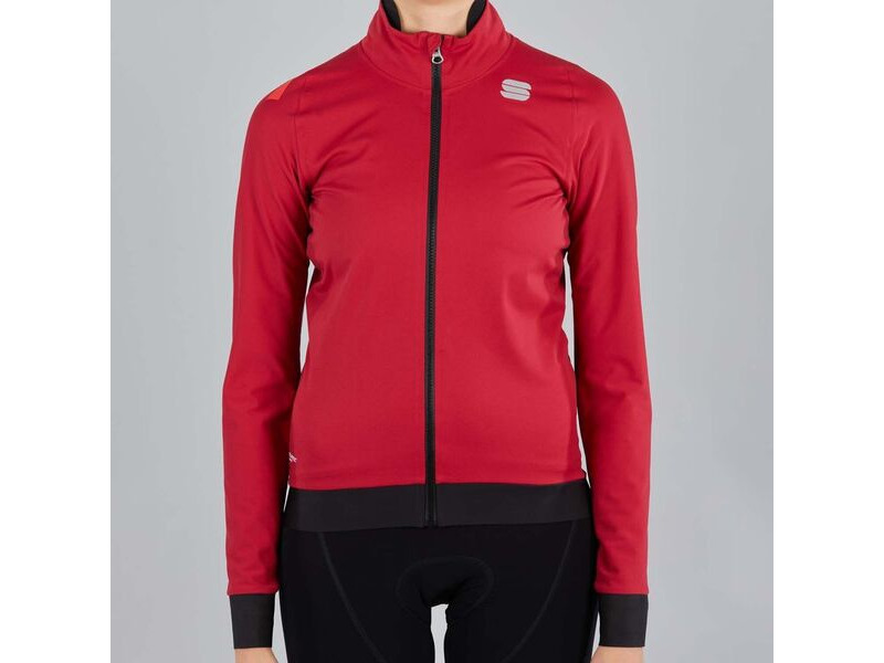 Sportful Fiandre Pro Women's Jacket Red Rumba click to zoom image