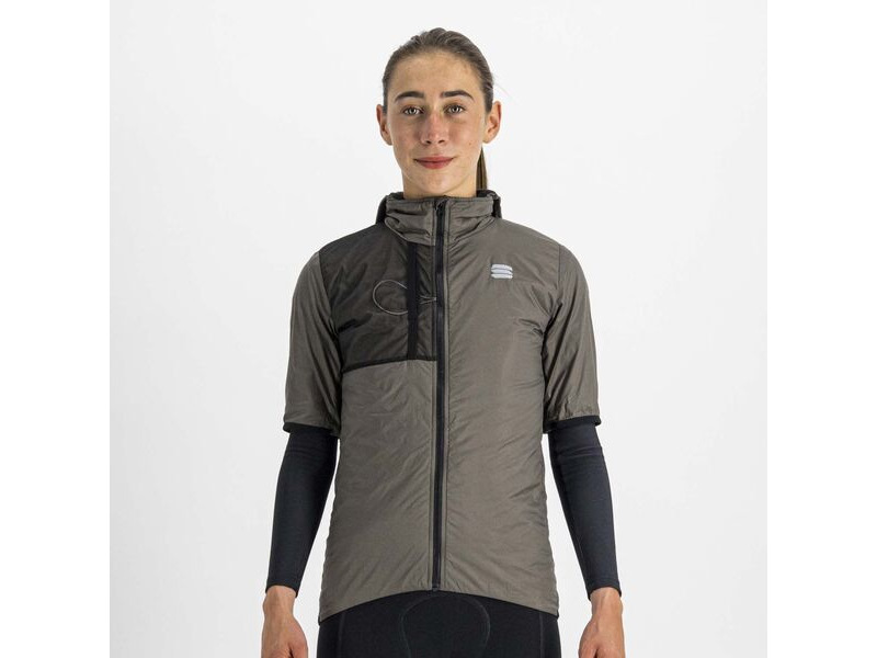 Sportful Supergiara Women's Puffy Short Sleeve Jacket Beetle click to zoom image