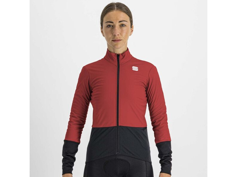 Sportful Total Comfort Women's Jacket Red Rumba click to zoom image