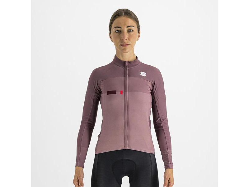 Sportful Bodyfit Pro Women's Thermal Jersey Mauve click to zoom image
