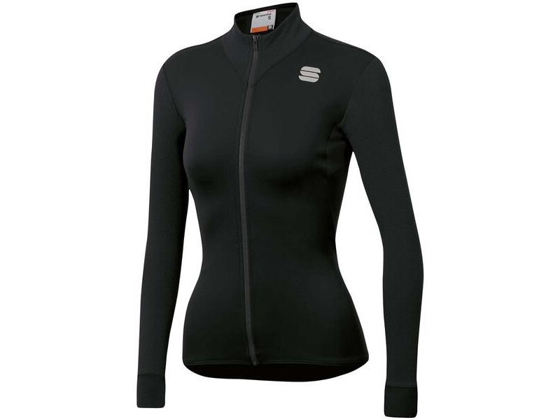 Sportful Kelly Women's Thermal Jersey Black click to zoom image