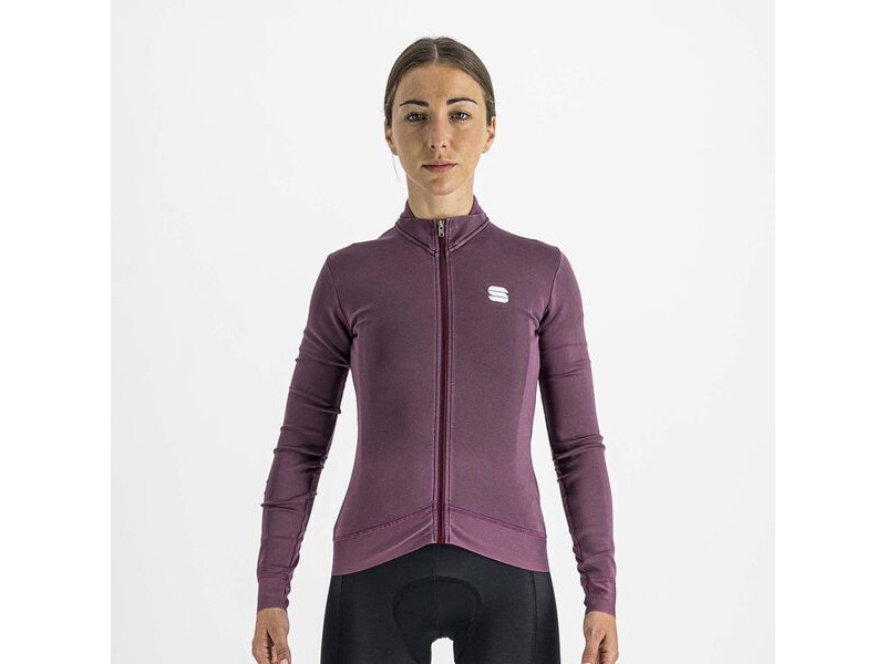 Sportful Monocrom Women's Thermal Jersey Mauve click to zoom image