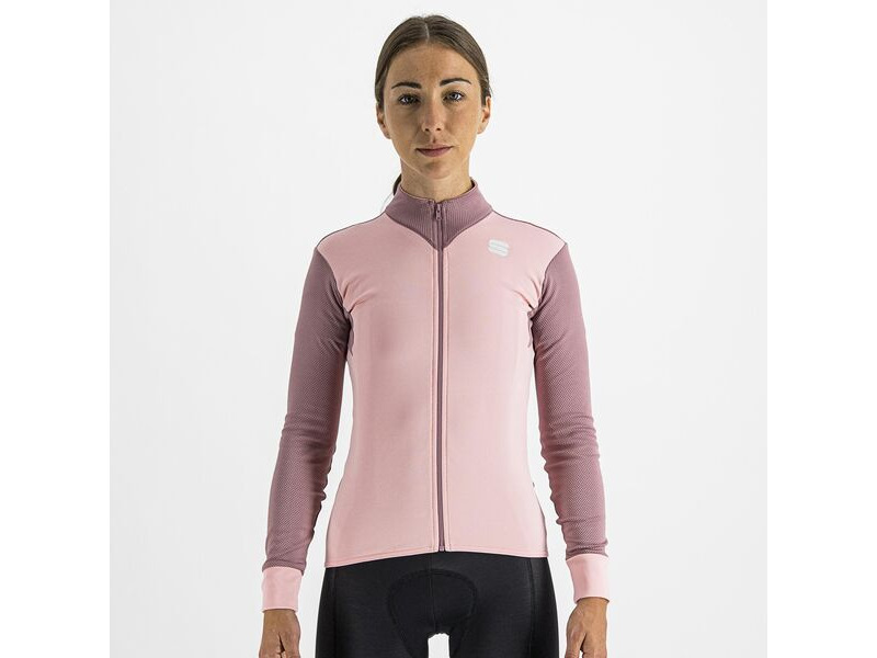 Sportful Kelly Women's Thermal Jersey Pink click to zoom image