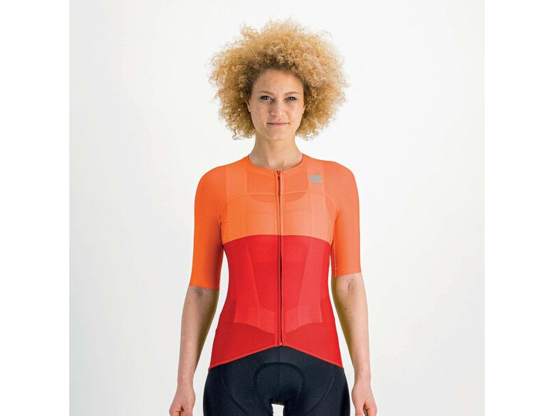 Sportful Pro Women's Jersey Chili Red/Pompelmo click to zoom image