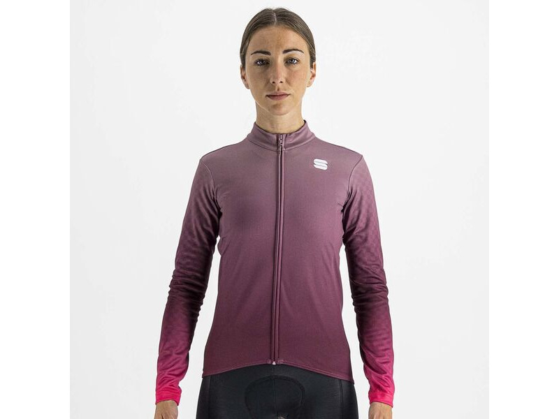 Sportful Rocket Women's Thermal Jersey Mauve click to zoom image