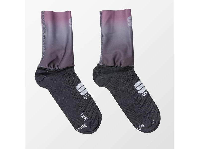 Sportful Race Mid Women's Socks Black Mauve click to zoom image