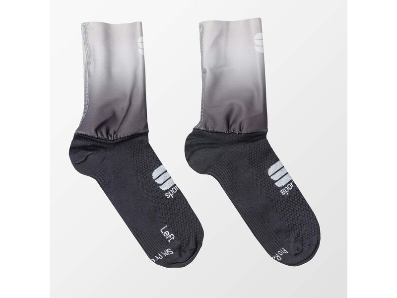 Sportful Race Mid Women's Socks Black White click to zoom image