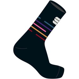 Sportful Vélodrome Women's Socks Black/Multicolor 