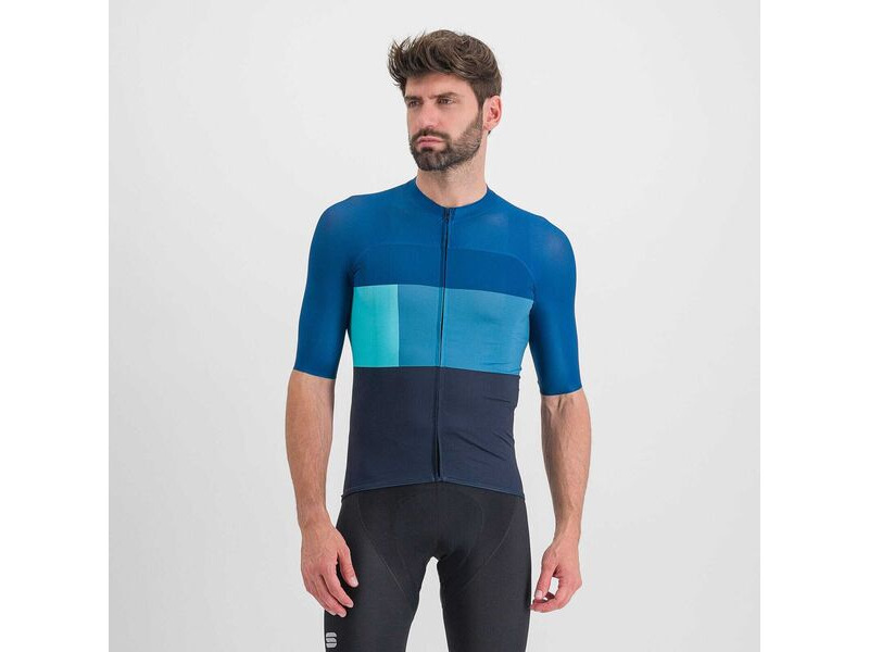 Sportful Snap Jersey Galaxy Blue/Dark Berry Blue click to zoom image
