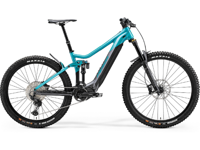 Merida eOne-Sixty 700 - Electric Mountain Bike - Teal / Anthracite click to zoom image