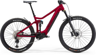 Merida eOne-Sixty 700 - Electric Mountain Bike - Red / Black 2023