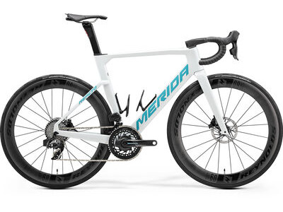 Merida Reacto 9000 - White/Teal - MY24