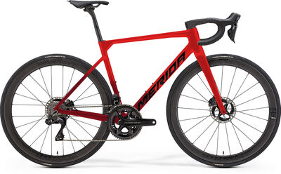 Merida Scultura 9000 - Red/Dark Red/Black - MY25 2025